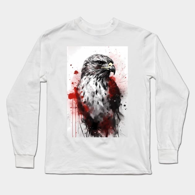 Broad Winged Hawk Long Sleeve T-Shirt by TortillaChief